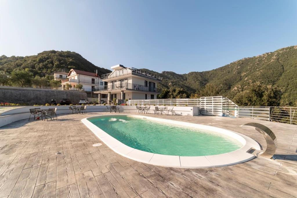 Appartamento Emma Con Piscina - Vista Mare"Tenuta Croce" Salerno Exterior photo